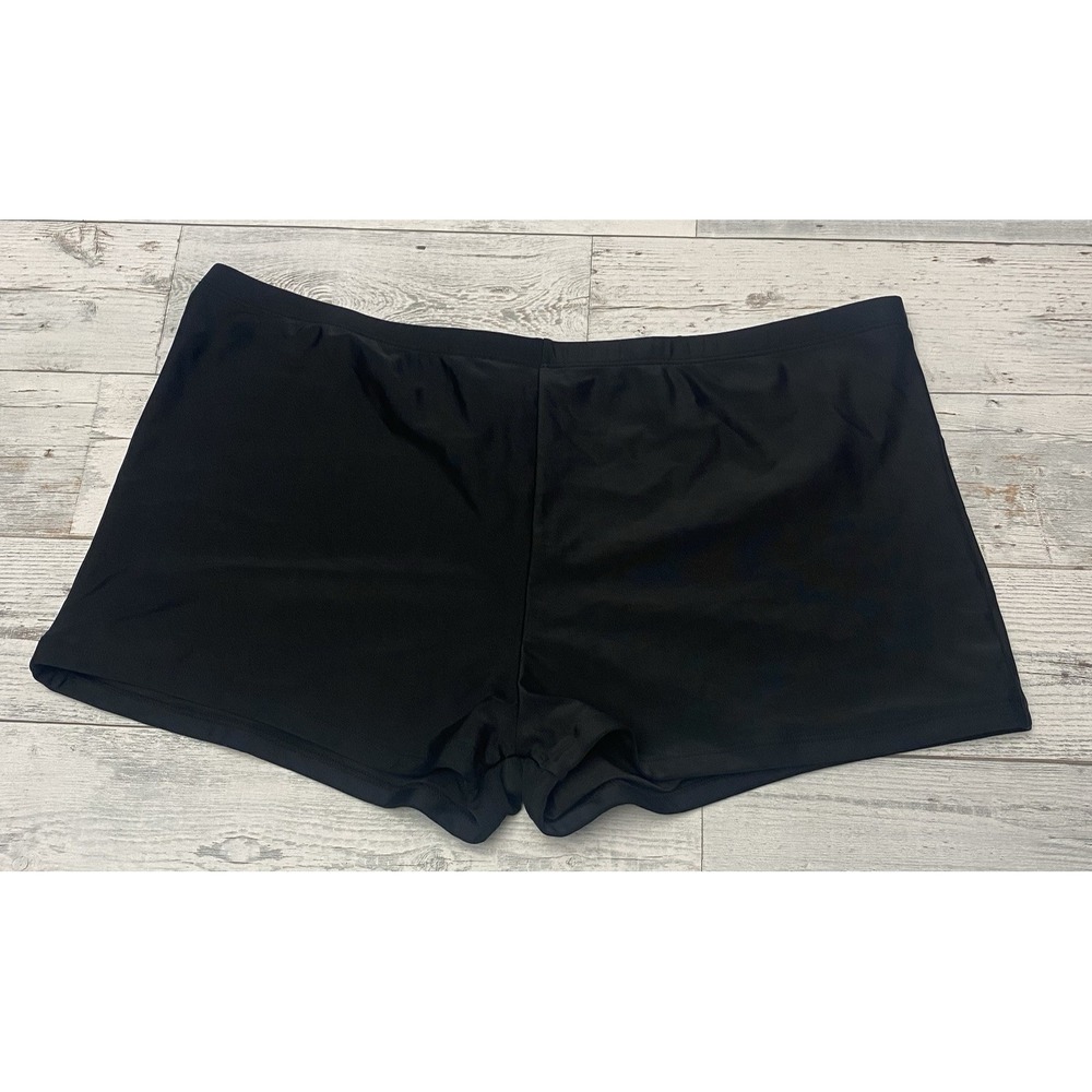 Septangle Swim Shorts XL Black Classic Casual Stretch Beach Vacation Pool Cute